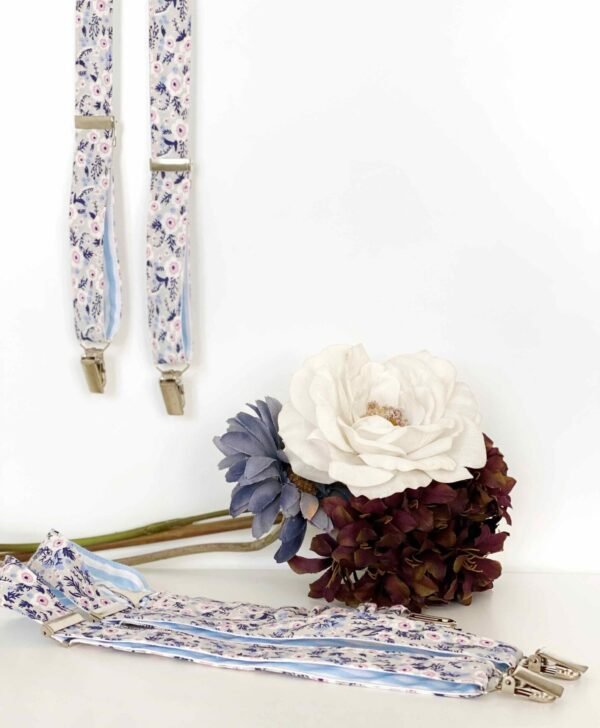 Tirantes infantiles en tonos azules y grises - Imagen 3