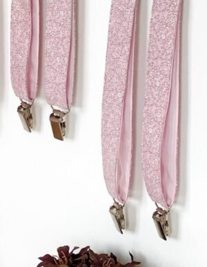 Tirantes infantiles rosa empolvado - ROSAVEL